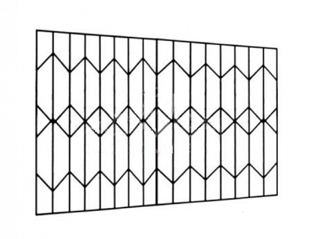 Металлическая решетка на балкон RBL-12