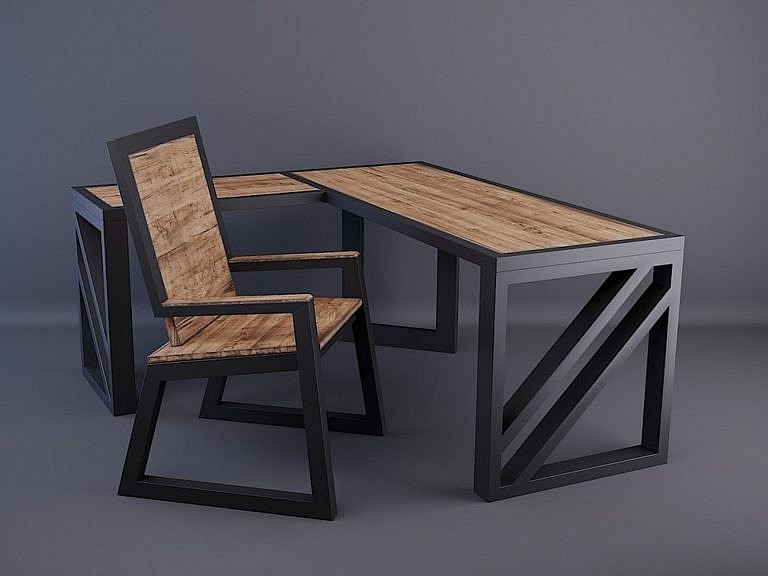 Дизайнерская мебель из дерева