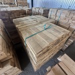 Обрезная доска из дуба