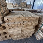 Обрезная доска из дуба