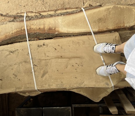 Обрезная доска из дуба