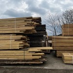 Обрезная доска из акации (робиния) сухая камерной сушки