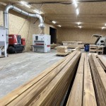  Террасная доска из термолиственницы 28x90 мм Экстра