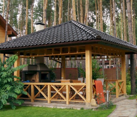 Беседки из сосны