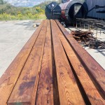 Террасная доска из термолиственницы 28x190 мм Экстра