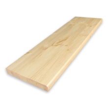 Ступени из сосны 40х300х1200 мм, Сорт А