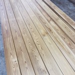 Террасная доска из термолиственницы 40x190 мм Экстра