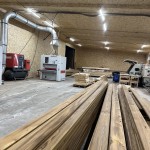 Террасная доска из термолиственницы 40x190 мм Экстра