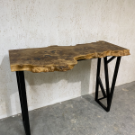 Барный стол из слэба капового карагача