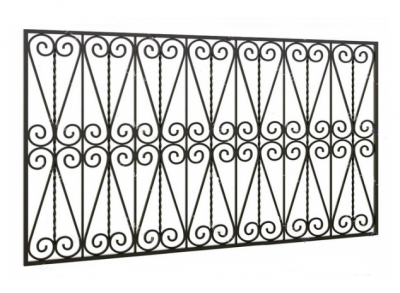 Металлическая решетка на балкон RBL-1