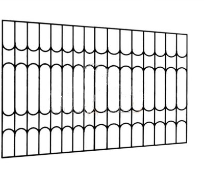 Металлическая решетка на балкон RBL-10