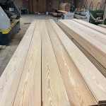 Строганная доска из лиственницы 25х100