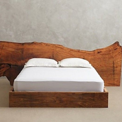 Кровать из слэбов Горного Карагача