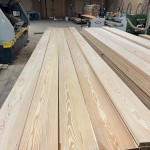 Строганная доска из лиственницы 25х200