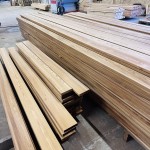 Палубная доска из термолиственницы 28x115 мм Экстра