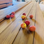 Палубная доска из термолиственницы 28x90 мм Экстра