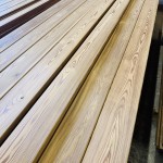 Палубная доска из термолиственницы 28x90 мм Экстра