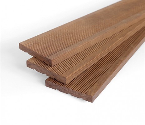 Террасная доска, декинг из термоясеня